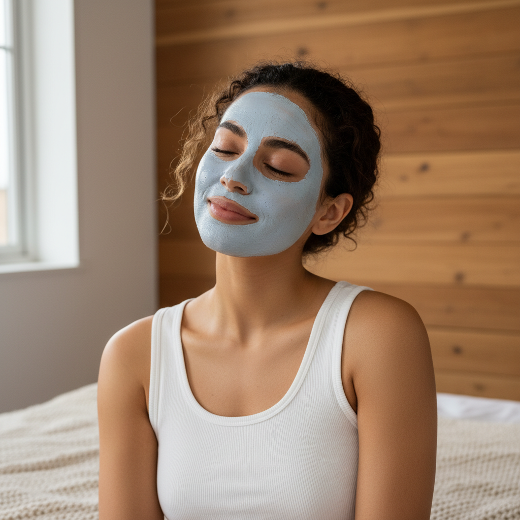 Collagen Surge Clay Mask – Honeycomb Luxe