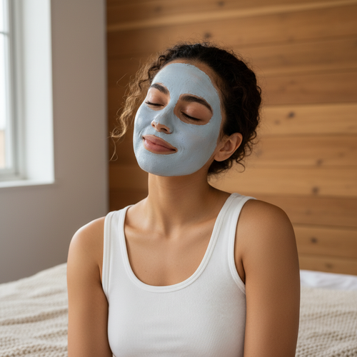 Collagen Surge Clay Mask – Honeycomb Luxe