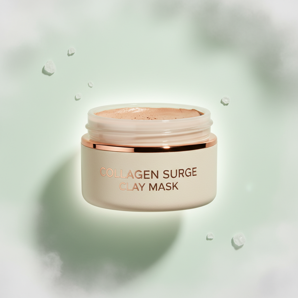 Collagen Surge Clay Mask – Mint Glow
