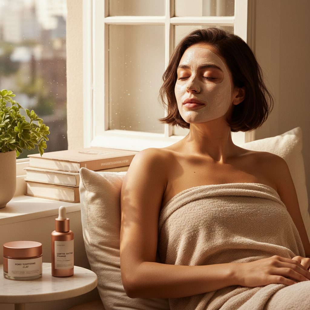 Collagen Surge Clay Mask – Golden Pearl