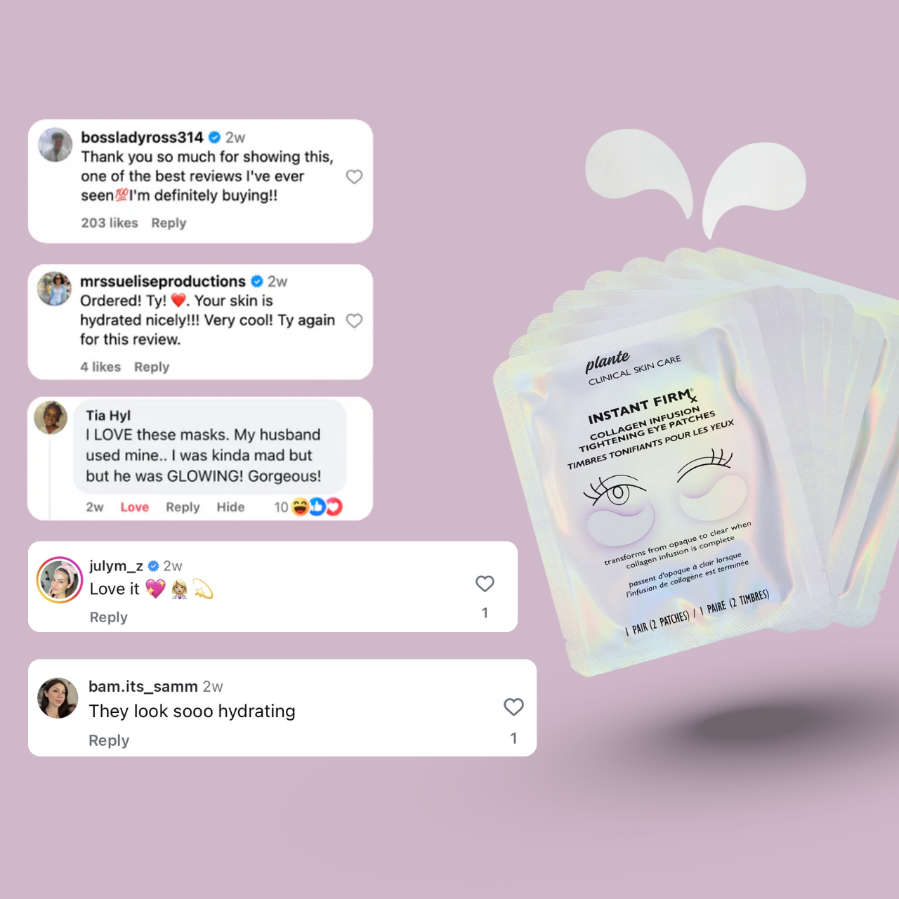 Collagen Infusion Tightening Eye Patches